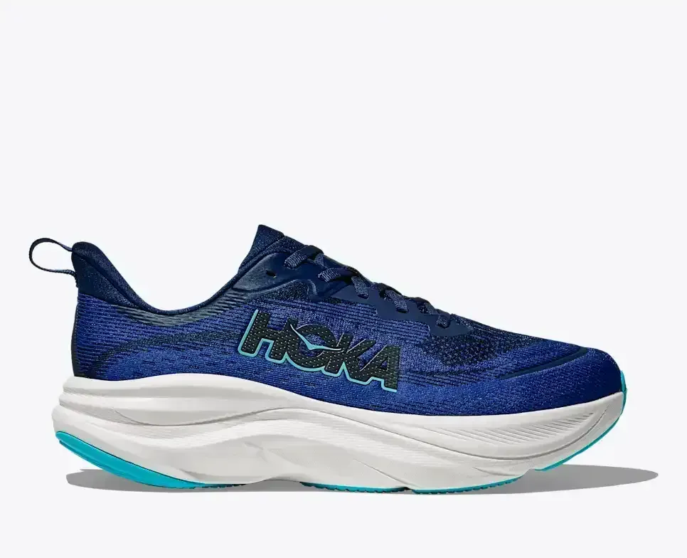 HOKA Skyflow Mitternachtsblauer Nachthimmel Media front view