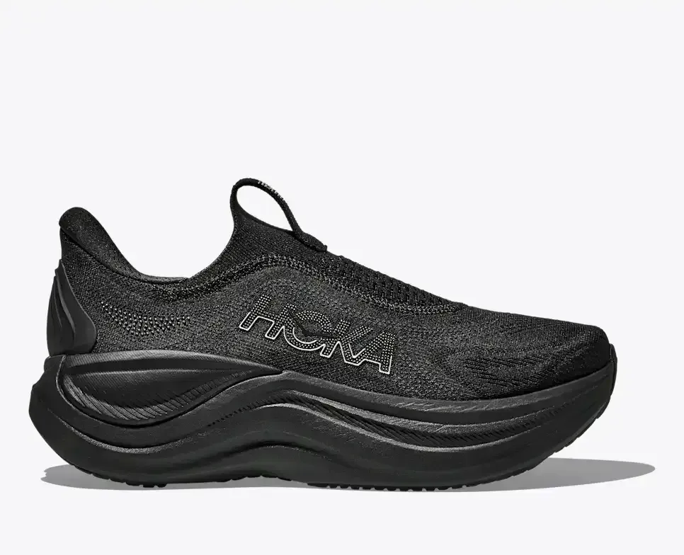 HOKA Skyward Laceless Schwarz (Damen) Media front view