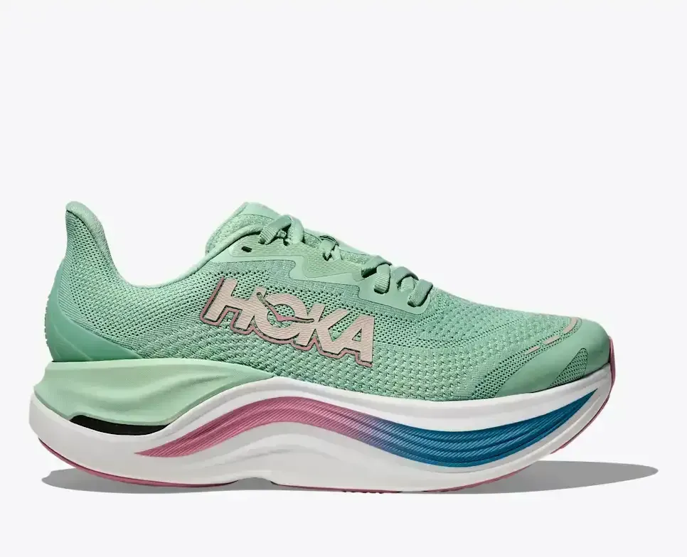HOKA Skyward X Jadeite Dried Rose (Damen) Media front view