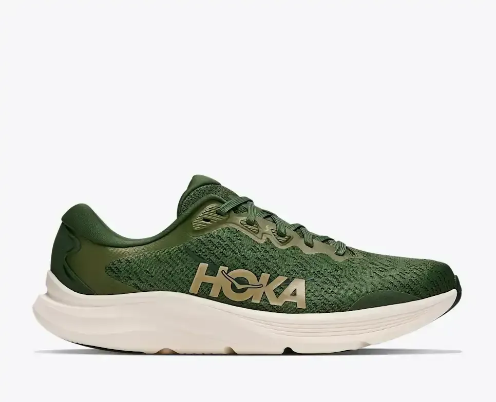 HOKA Solimar 2 Baby Grünkohl Alabaster Media front view