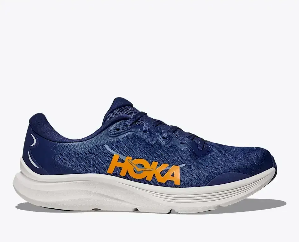 HOKA Solimar 2 Mitternachtsblauer Fugenmörtel Media front view