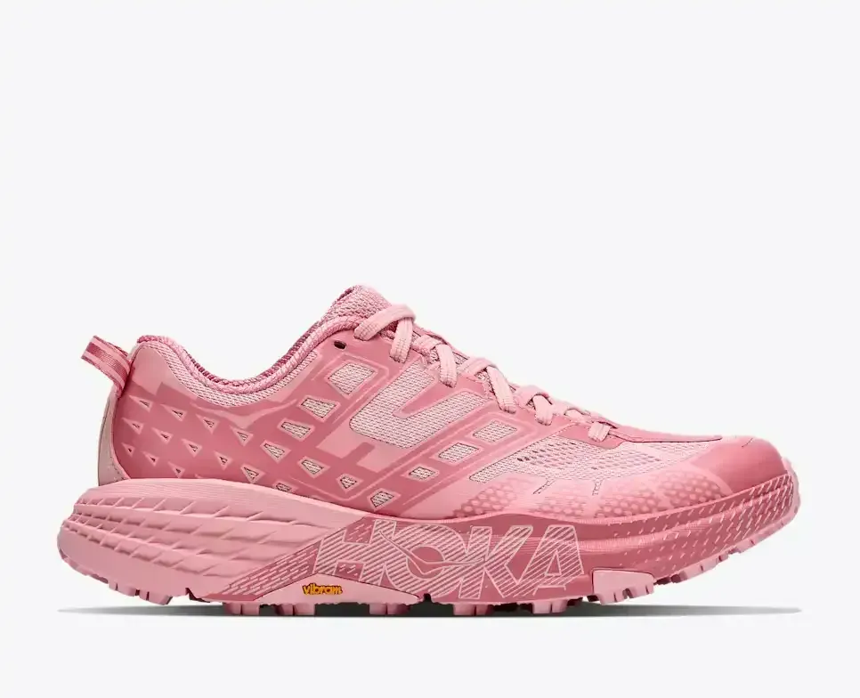 HOKA Speedgoat 2 Dewy Pink/Rose Garden Pink Media front view