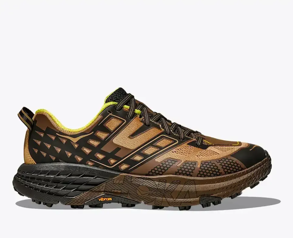 HOKA Speedgoat 2 Dunkle Schokolade Schwarz Media front view
