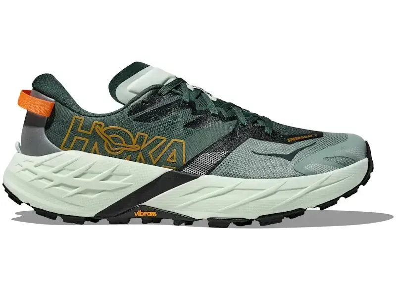 HOKA Speedgoat 7 Bay Leaf Seeglas Media front view