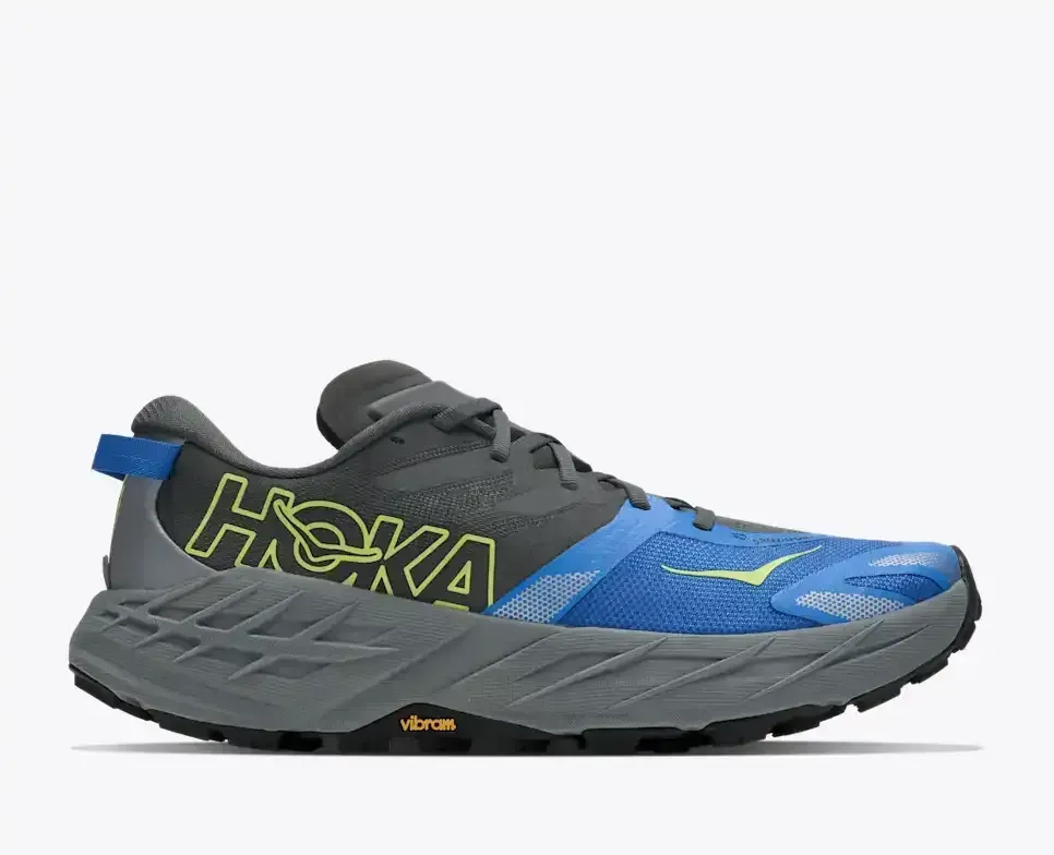 HOKA Speedgoat 7 Outer Orbit Virtual Blue Media front view
