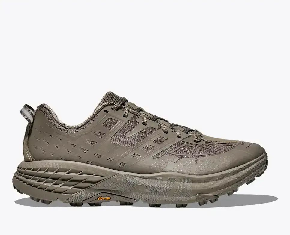 HOKA Stealth/Tech Speedgoat 2 Light Roast Dark Roast Media front view