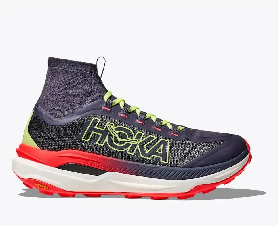 HOKA Tecton X 3 Squid Lnk Neon Flame Media front view