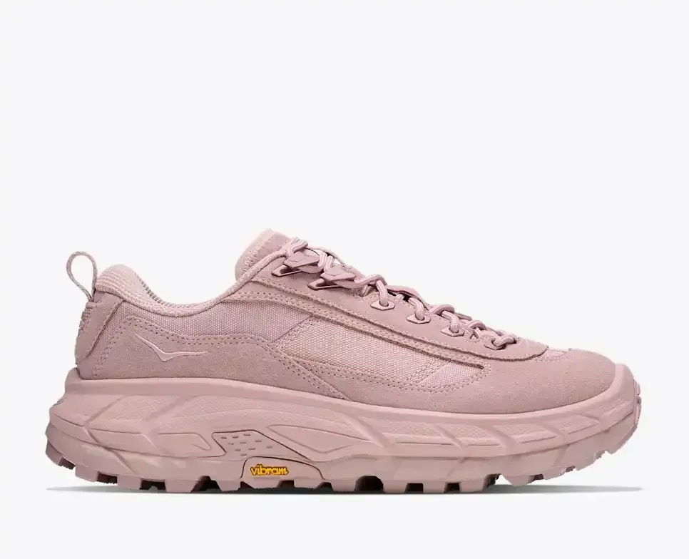 HOKA Tor Summit FLD Pink Opal Media front view