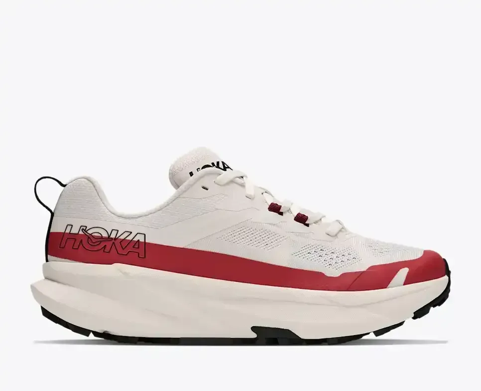HOKA Torrent 5 Alabaster Burnt Red (Damen) Media front view