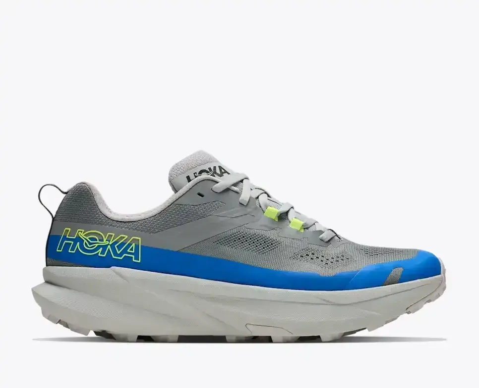 HOKA Torrent 5 Galactic Grey Stardust Media front view