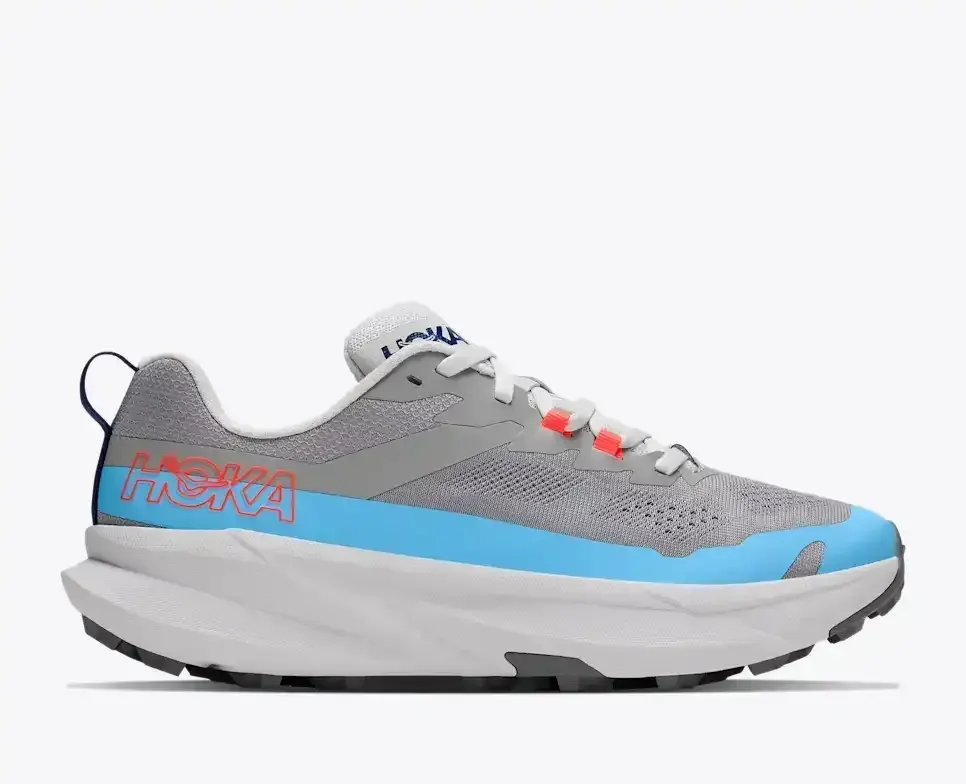 HOKA Torrent 5 Stellar Grey Cosmic Grey (Damen) Media front view