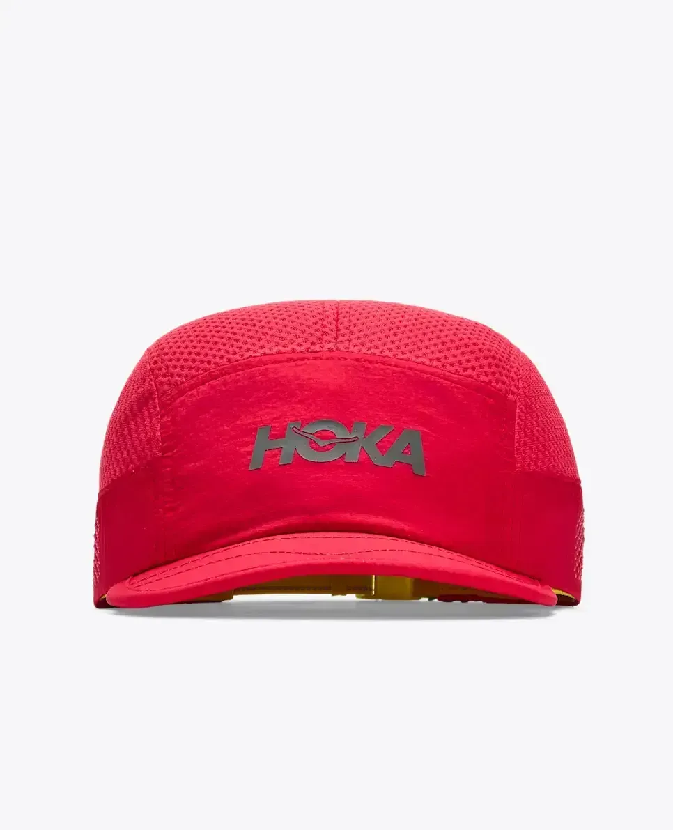 HOKA Trail Run Hat Cerise Media front view