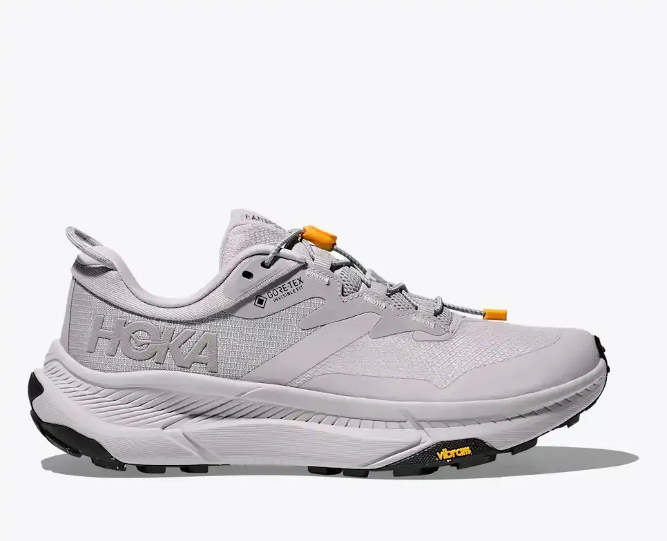 HOKA Transport GORE-TEX Ash Grey (Damen) Media front view