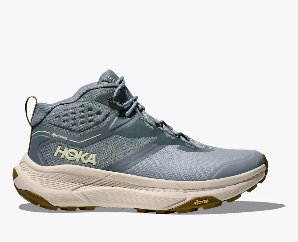 HOKA Transport Hike GORE-TEX Slate Blue Stucco Media front view